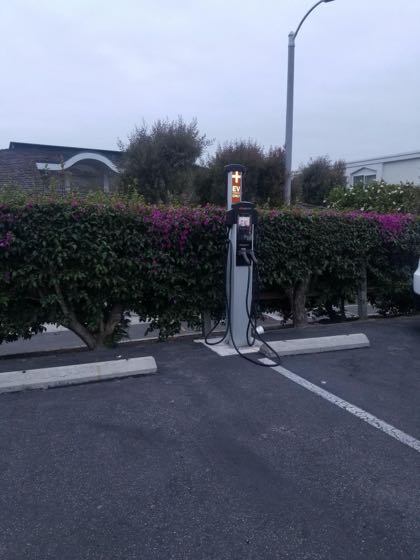 EV charger at Capri Shelter