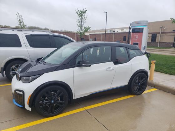 EV charger at Apollo Career Center