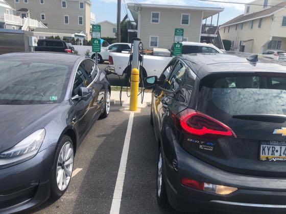 EV charger at Surf Side Park
