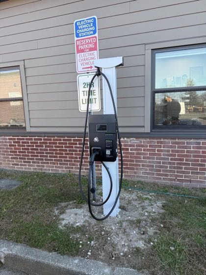 EV charger at Babylon Town Hall Annex