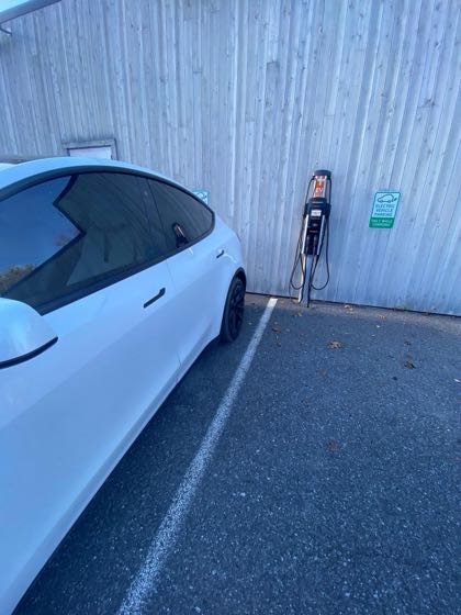 EV charger at Sun flower natural food market
