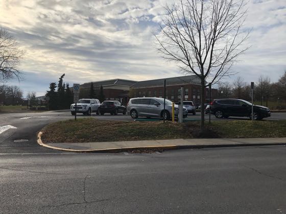 EV charger at Bucknell University - Lot 19