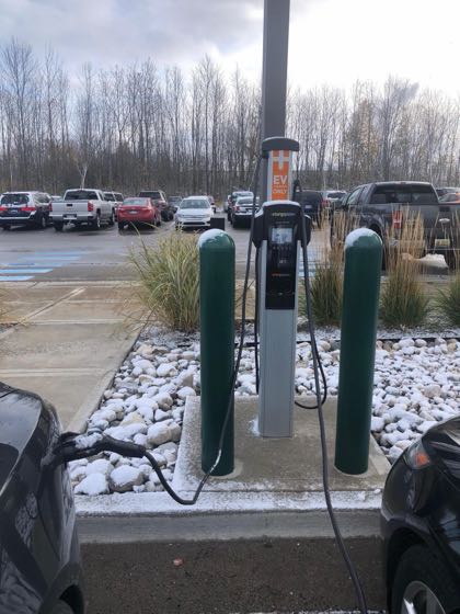 EV charger at Gentex Corporation - 475 N Centennial St