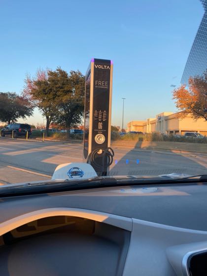 EV charger at Town East Mall - BJ's Restaurant