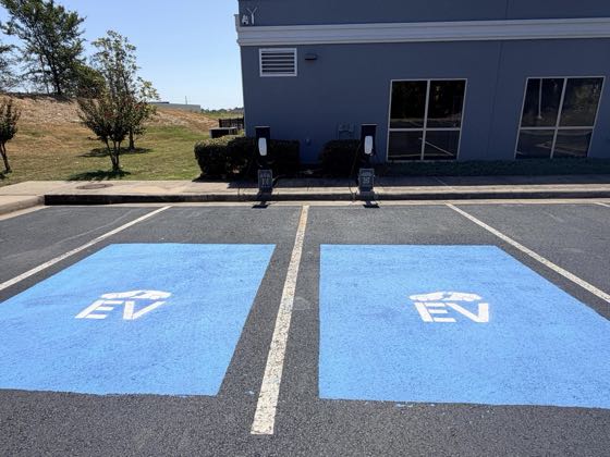 EV charger at Holiday Inn Express & Suites Hot Springs by IHG