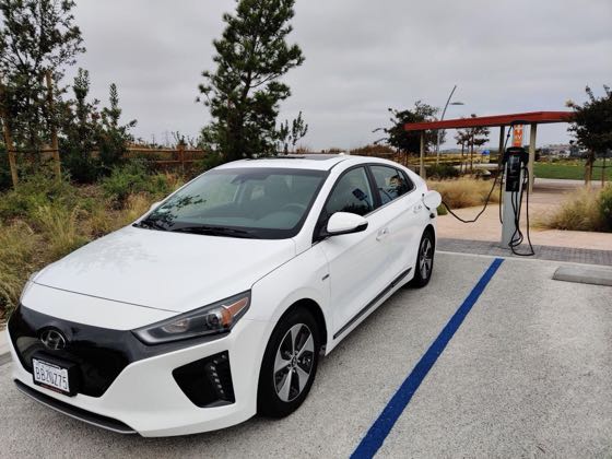 EV charger at Aviara Community Park