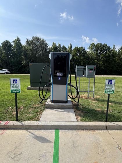 EV charger at 1024 Provenance Pl Blvd