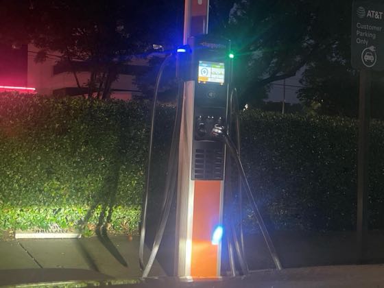 EV charger at AT&T