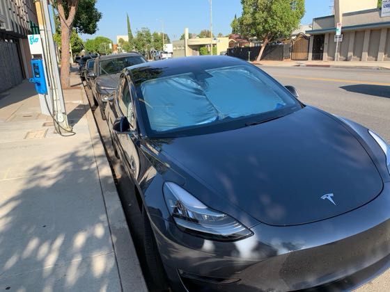 EV charger at Magnolia Blvd Parking/Charging