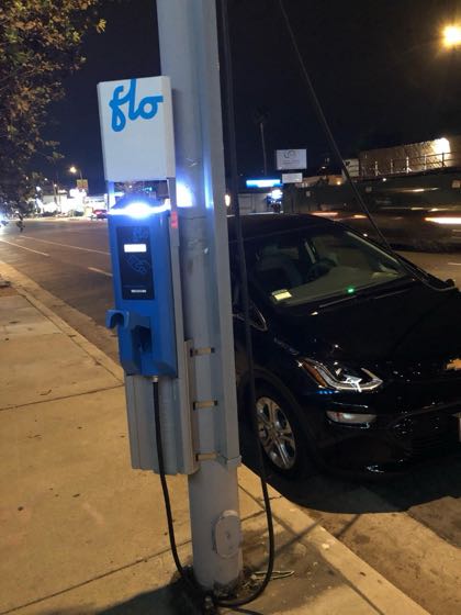 EV charger at 4839 Laurel Canyon Blvd Parking