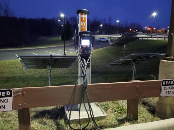 EV charger at Public Service Commision