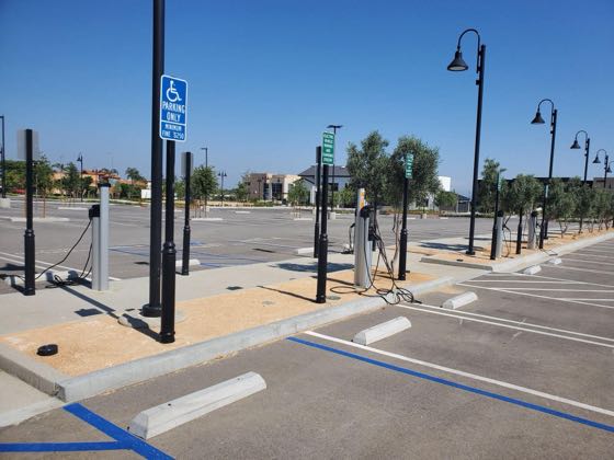 EV charger at The Vineyards at Porter Ranch - Nordstrom