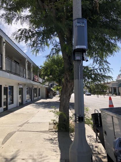 EV charger at Ventura Blvd Parking/Charging
