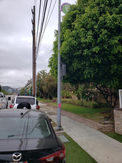 EV charger at Sepulveda Blvd Parking/Charging