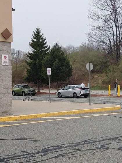 EV charger at Big Y World Class Market