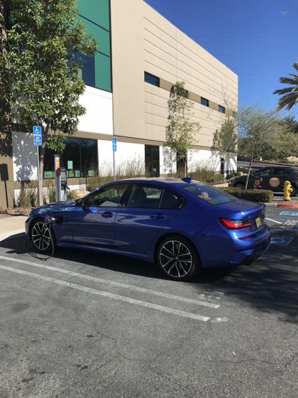 EV charger at Eppig Brewing - North County Vista Tasting Room