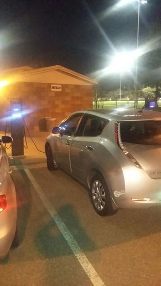 EV charger at Ocean Air Recreation Center San Diego