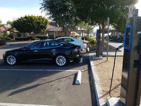 EV charger at Coronado Golf Course