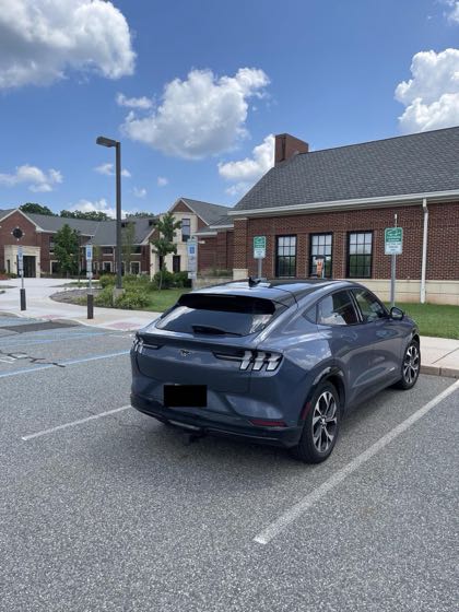 EV charger at Bridgewater Township Municipal Court