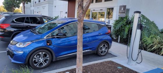 EV charger at TownePlace Suites by Marriott San Diego Airport/Liberty Station