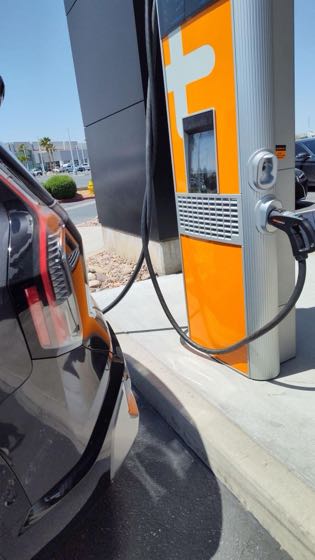EV charger at Valley Hi Kia