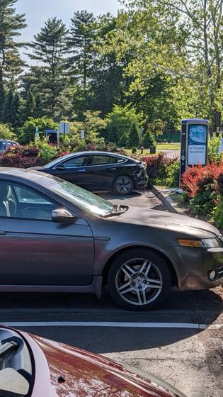 EV charger at Bergen County Zoo