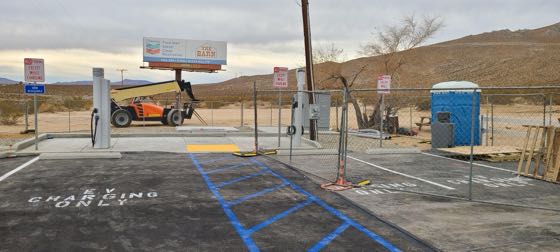 EV charger at Brady's Market