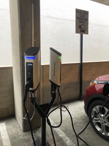 EV charger at Union South Bay