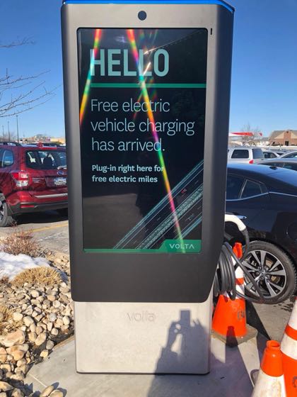 EV charger at Palmer Town Center - GIANT