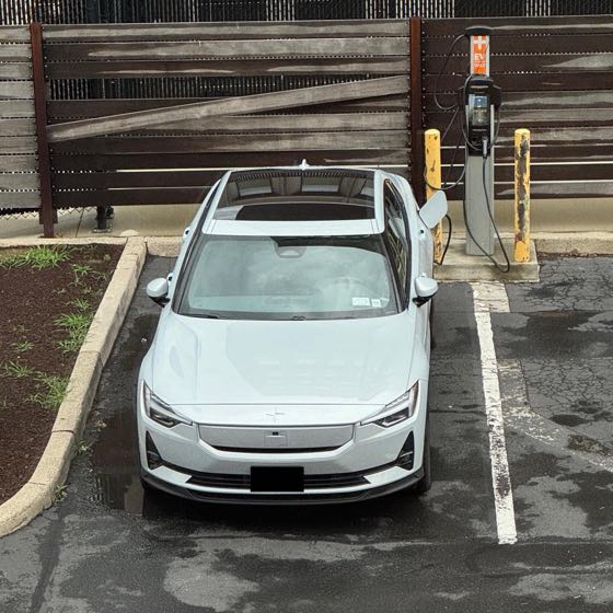 EV charger at IKEA