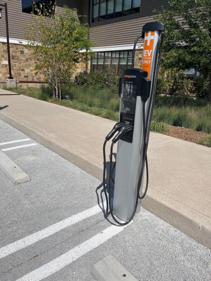 EV charger at Lake Forest Civic Center - South