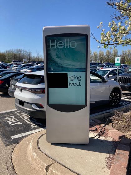EV charger at The Promenade at Bolingbrook - Francesca's