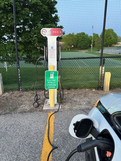 EV charger at EGR Dept of Public Safety