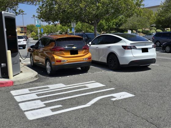 EV charger at Madison Center - Kohl's