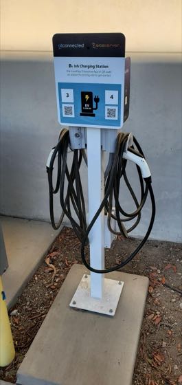 EV charger at AllConnected/Siteserver