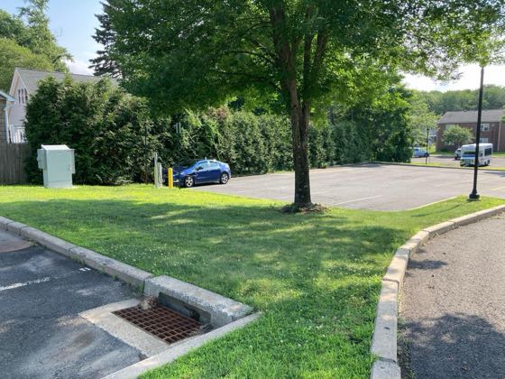 EV charger at Agawam Senior Center