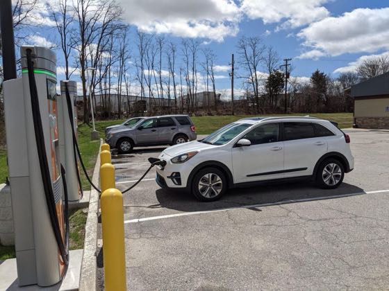 EV charger at PS Food Mart