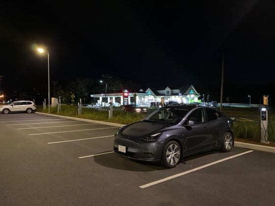 EV charger at River Valley Coop