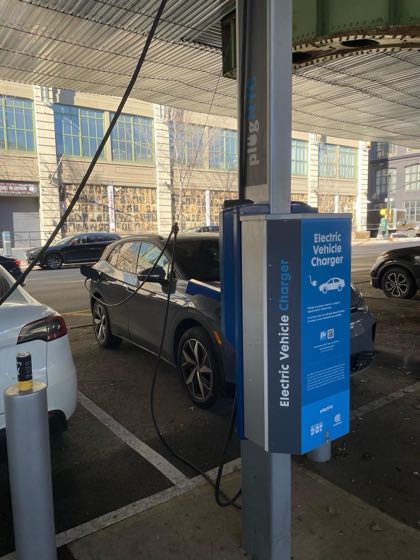 EV charger at Brooklyn / Sunset Park West