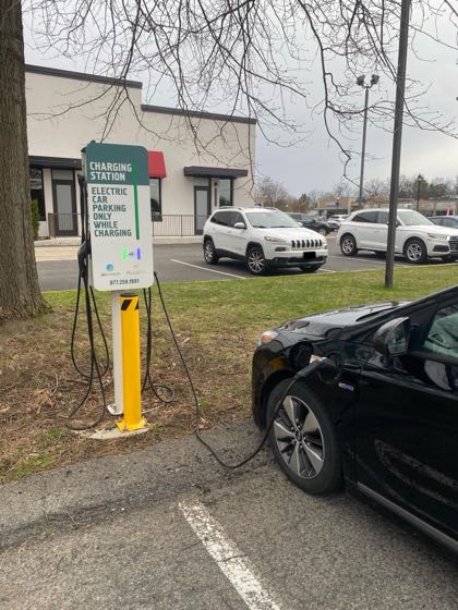 EV charger at Talbots