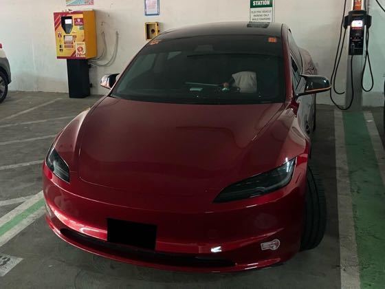 EV charger at Pasadena City College - Lot 5