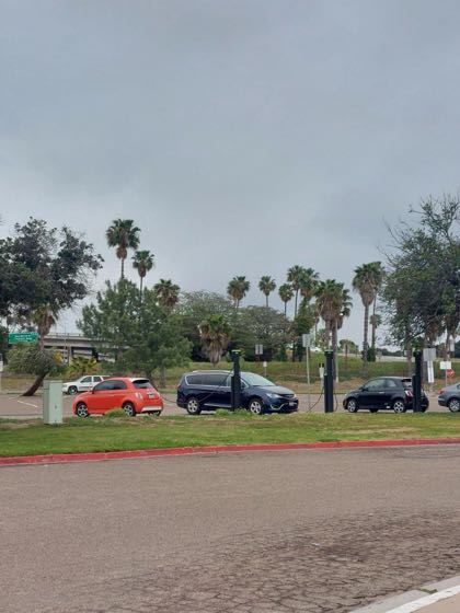 EV charger at Mission Bay Playa Pacifica Park