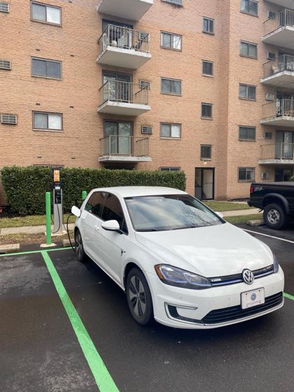 EV charger at Park at Westminster Apartments