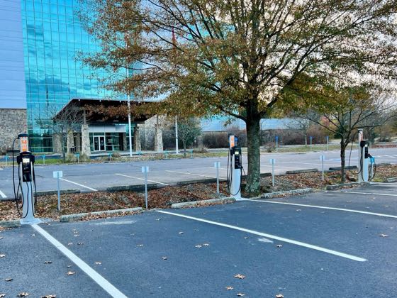 EV charger at Arkansas Department of Environmental Quality
