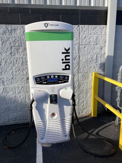 EV charger at Auto Park Buick GMC