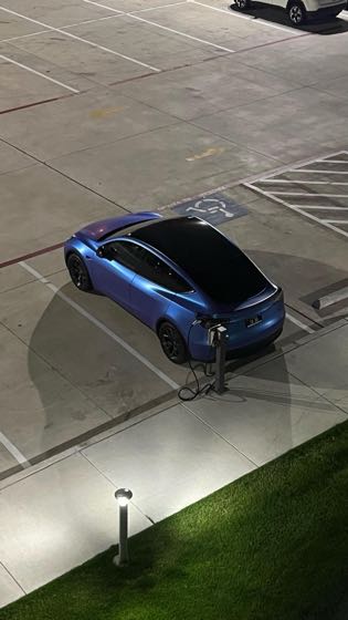 EV charger at Element Dallas Richardson