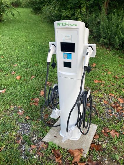 EV charger at Beacon Incline