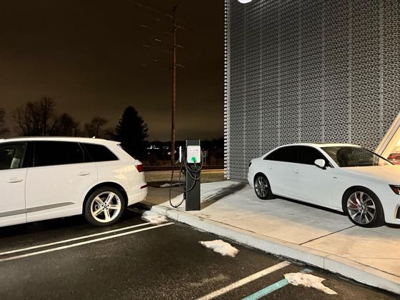 EV charger at Audi Allentown (2)