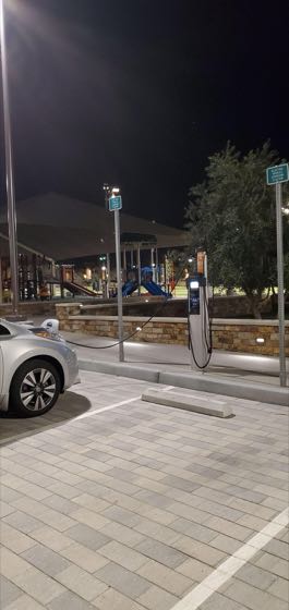 EV charger at Canyon Country Community Center