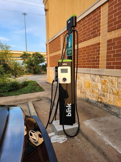 EV charger at Stone Hill Town Center - Firestone Complete Auto Care